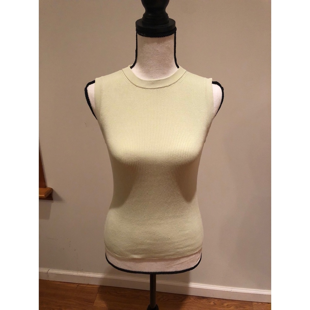 Banana Republic Mint Green Ribbed Top